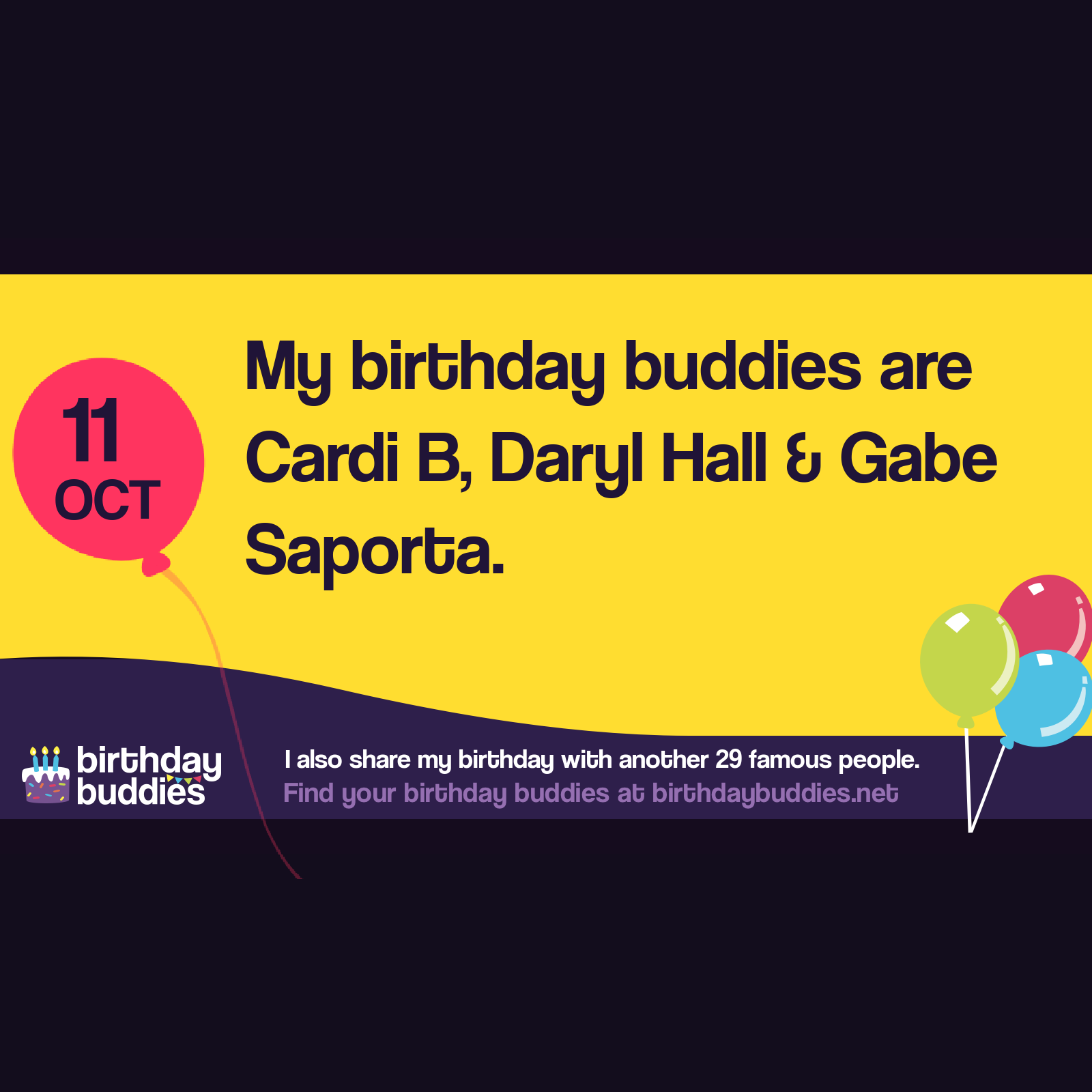 Famous Birthdays On 11th October | Celebrities Born On 11th October