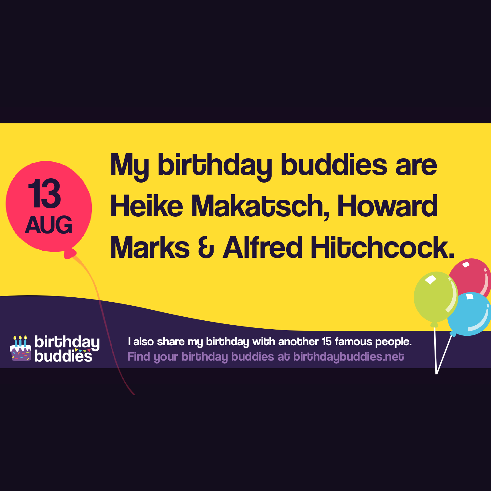Famous Birthdays On 13th August | Celebrities Born On 13th August