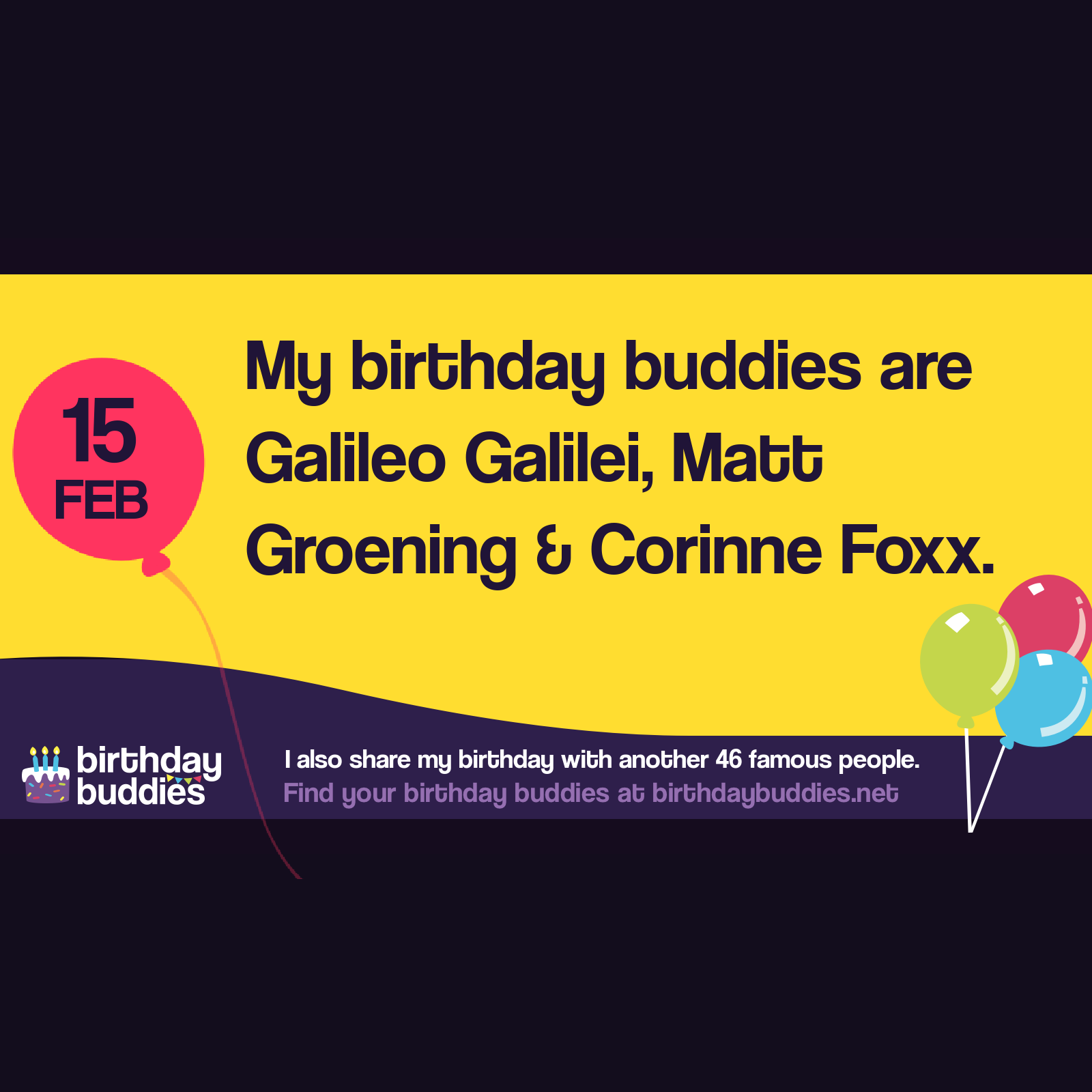 Famous Birthdays On 15th February | Celebrities Born On 15th February