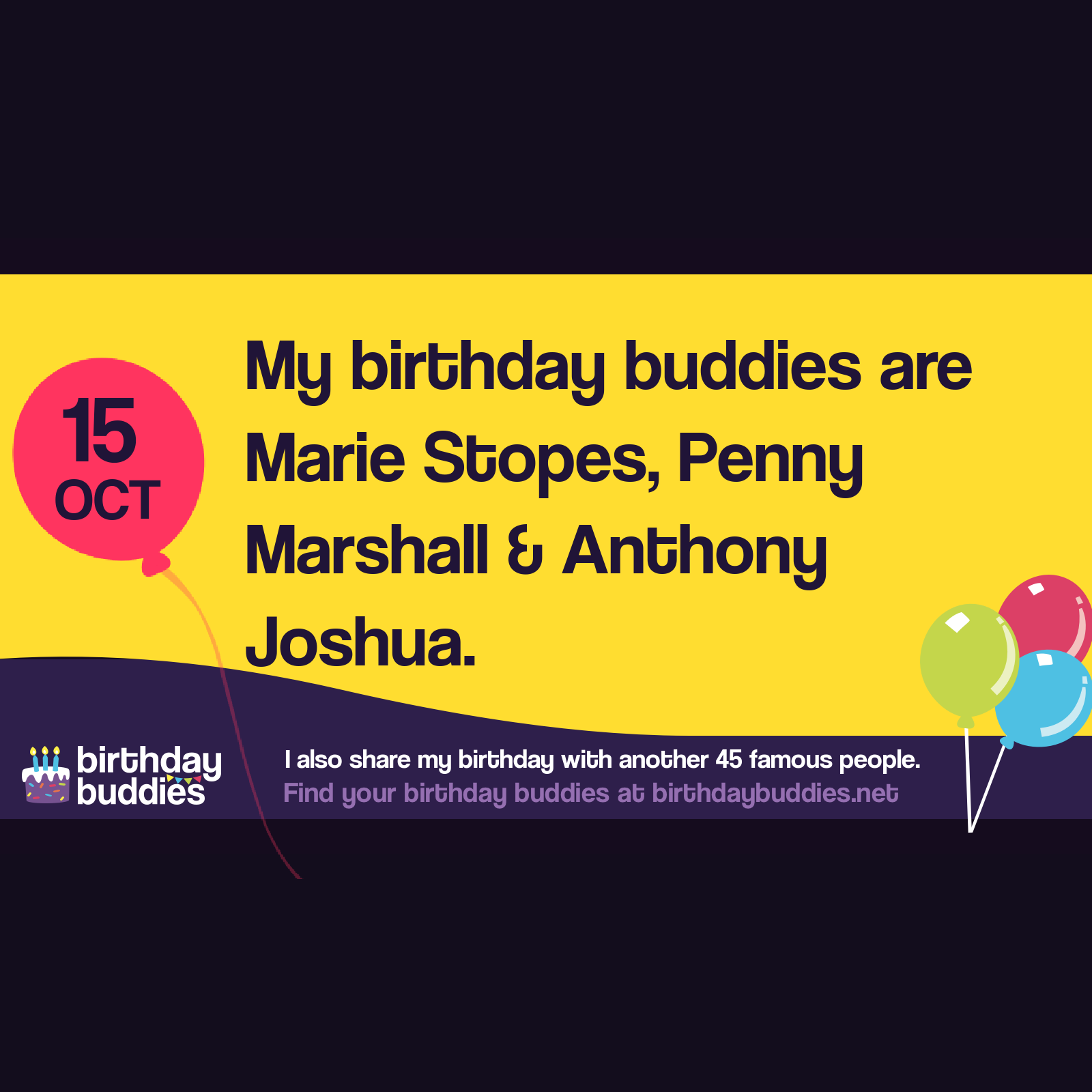 Famous Birthdays On 15th October | Celebrities Born On 15th October