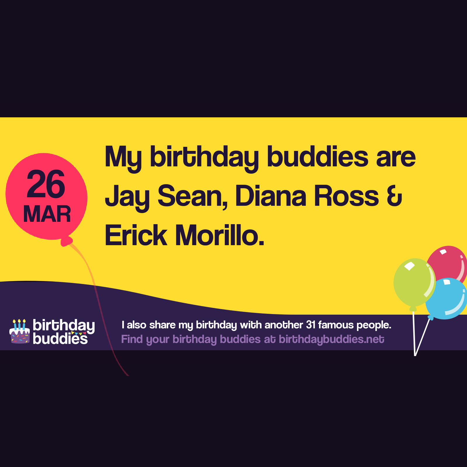 Famous Birthdays On 26th March Celebrities Born On 26th March