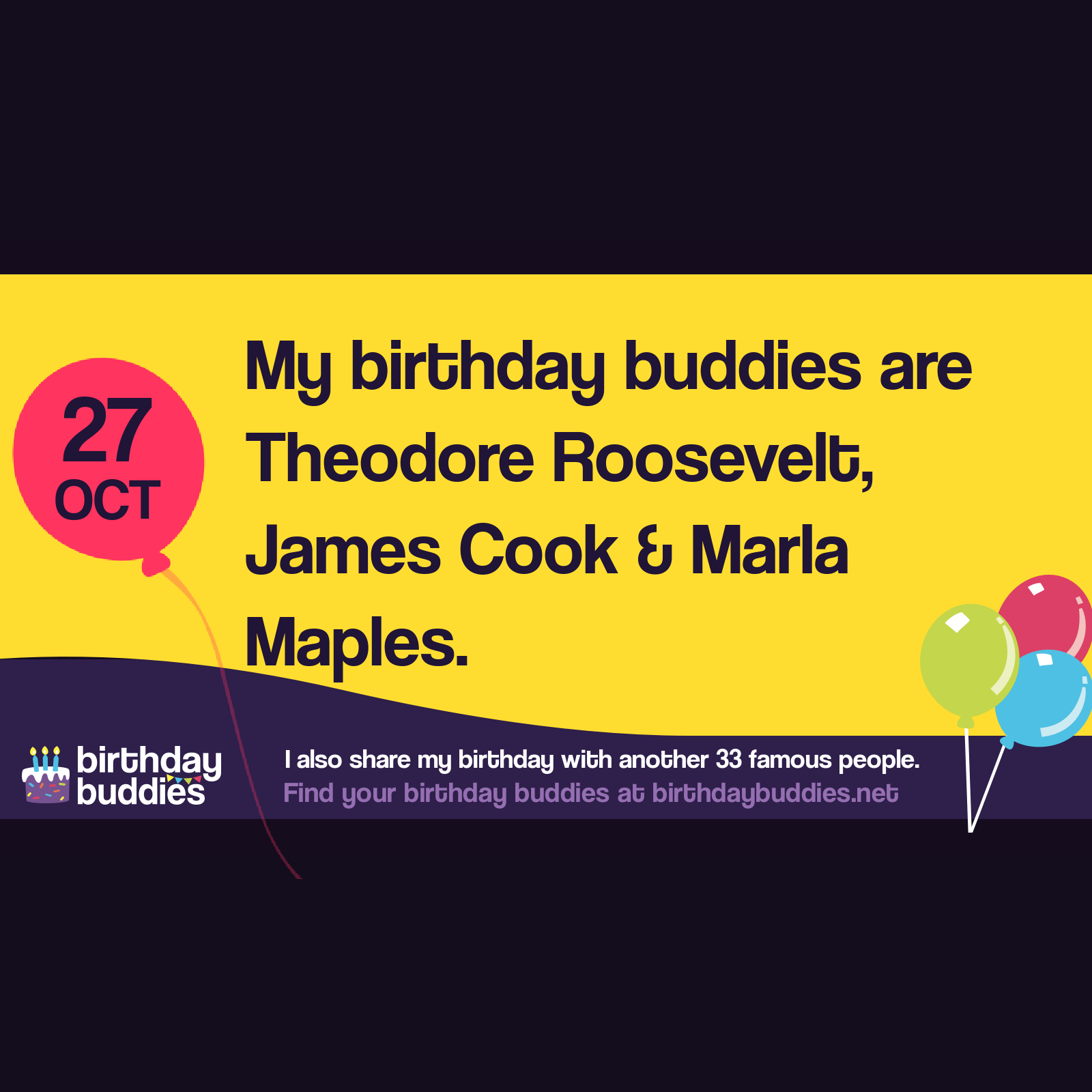 Famous Birthdays On 27th October | Celebrities Born On 27th October