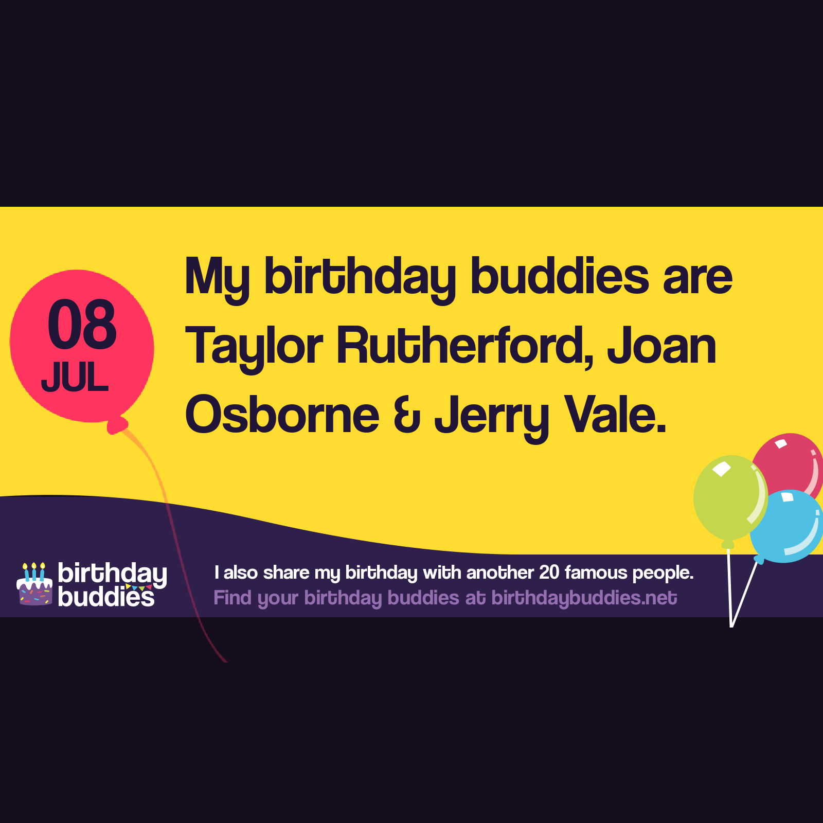 8 july birthday