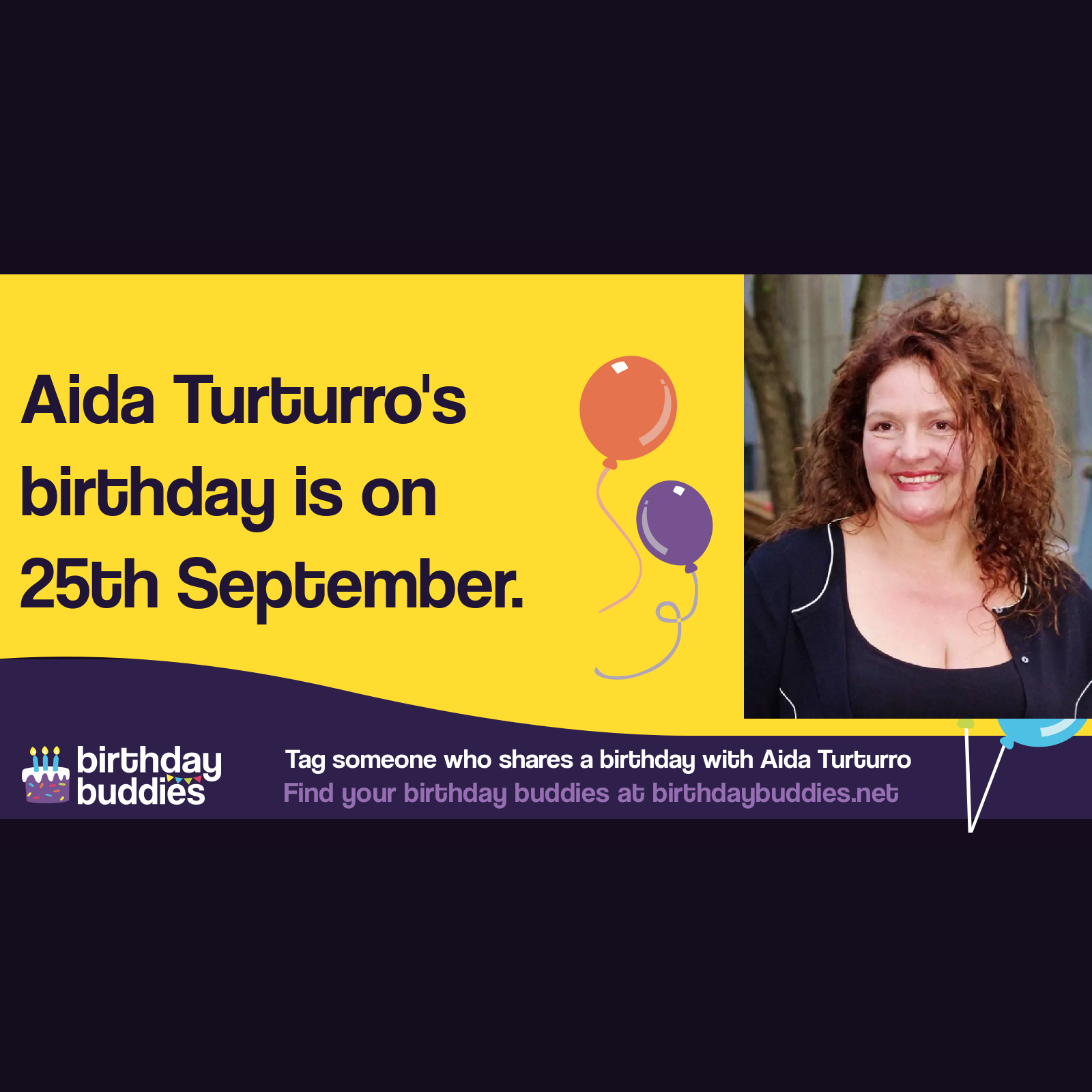Aida Turturro&rsquo;s birthday is 25th September 1962