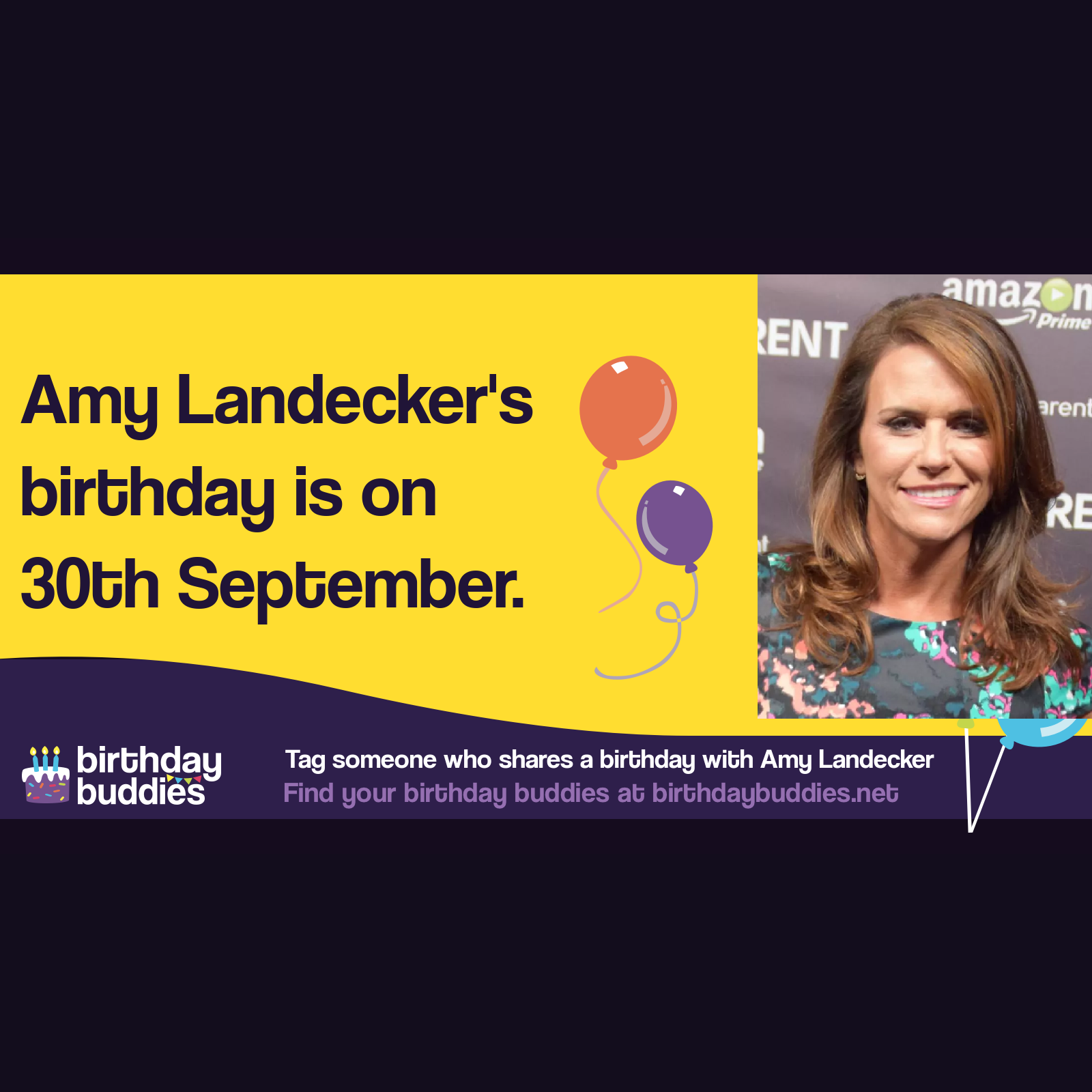 Amy Landecker’s birthday is 30th September 1969