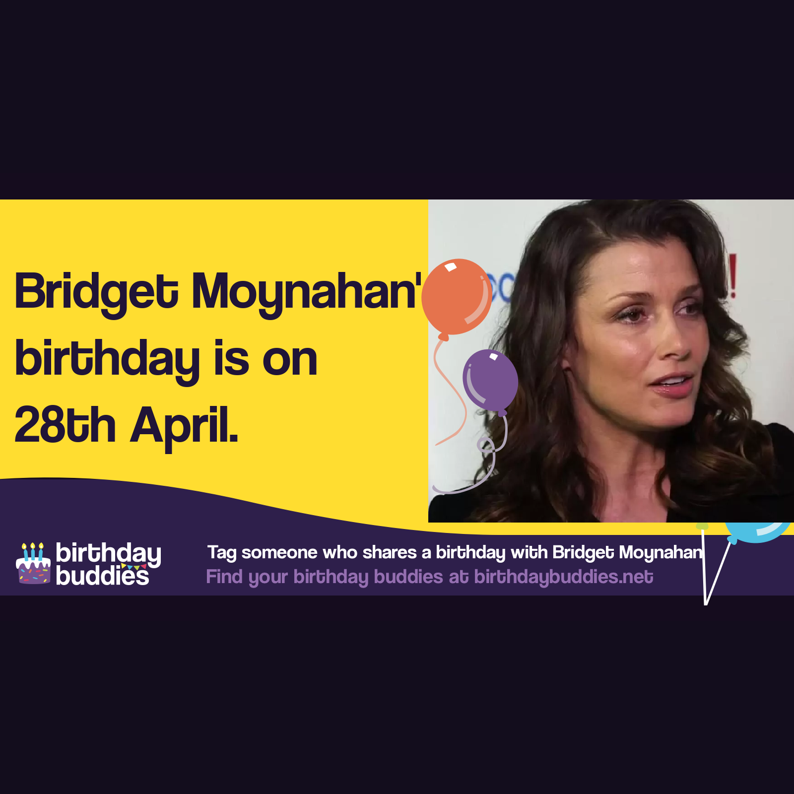 Bridget Moynahans Birthday Is 28th April 1971 3578