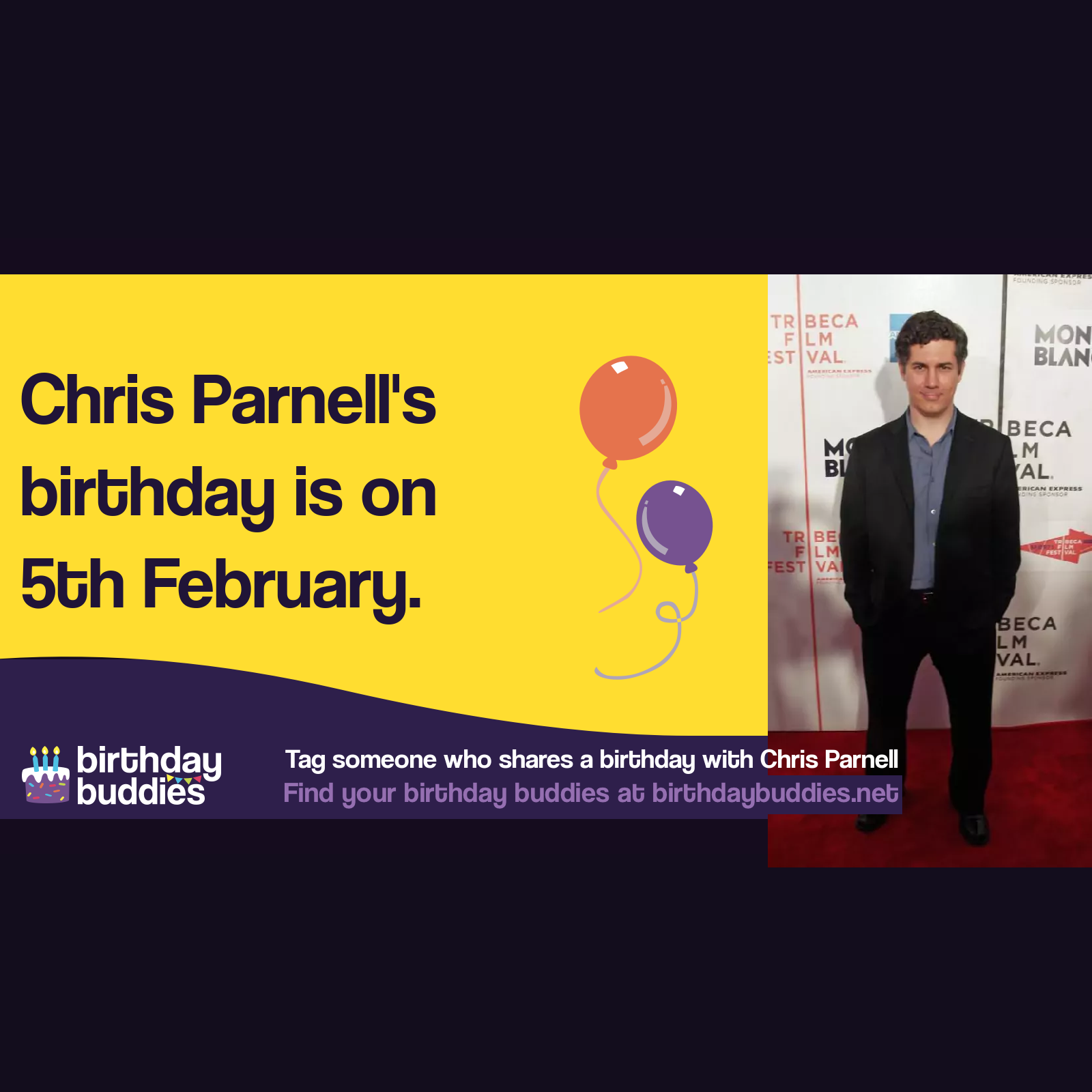 Chris Parnell’s birthday is 5th February 1967