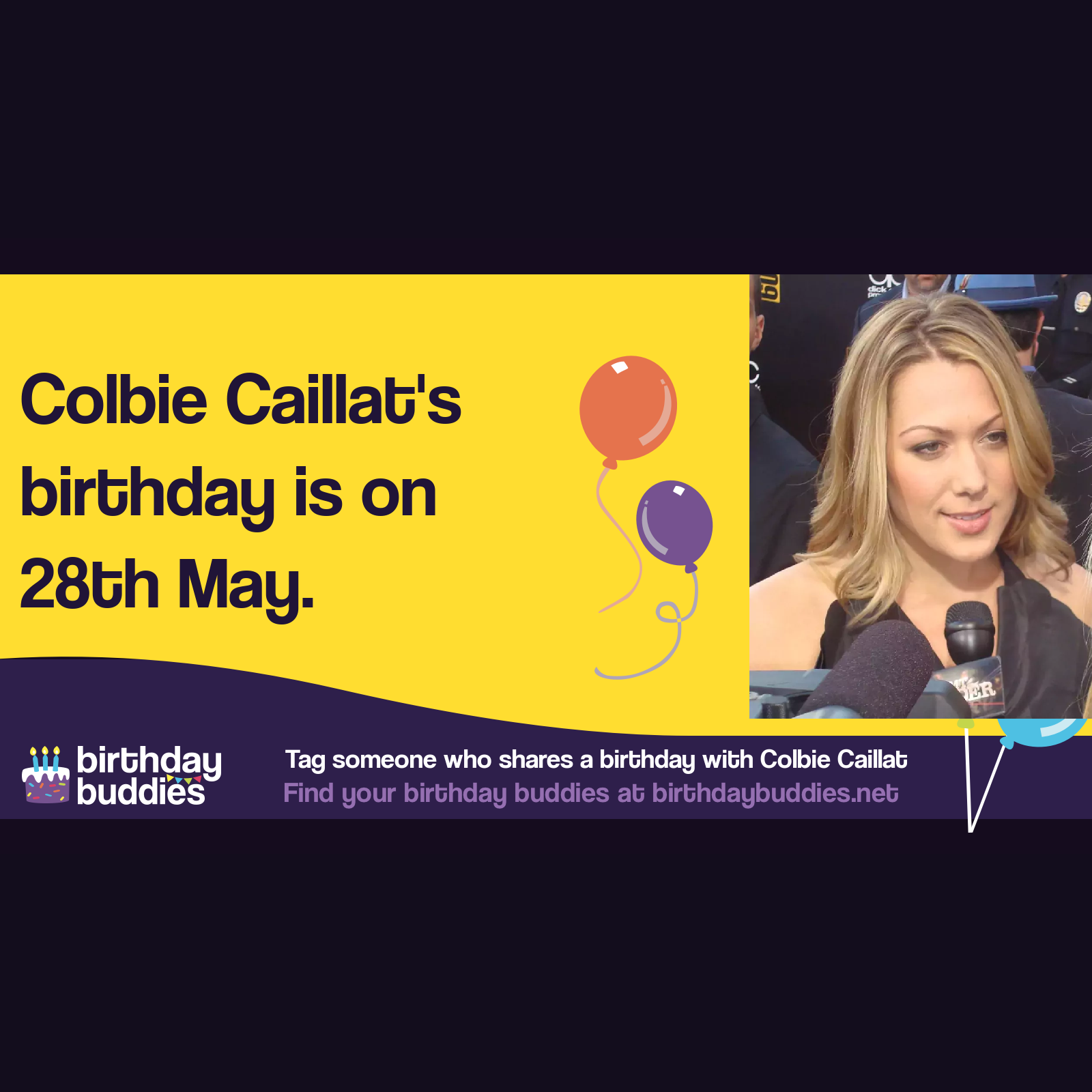Colbie Caillat’s birthday is 28th May 1985