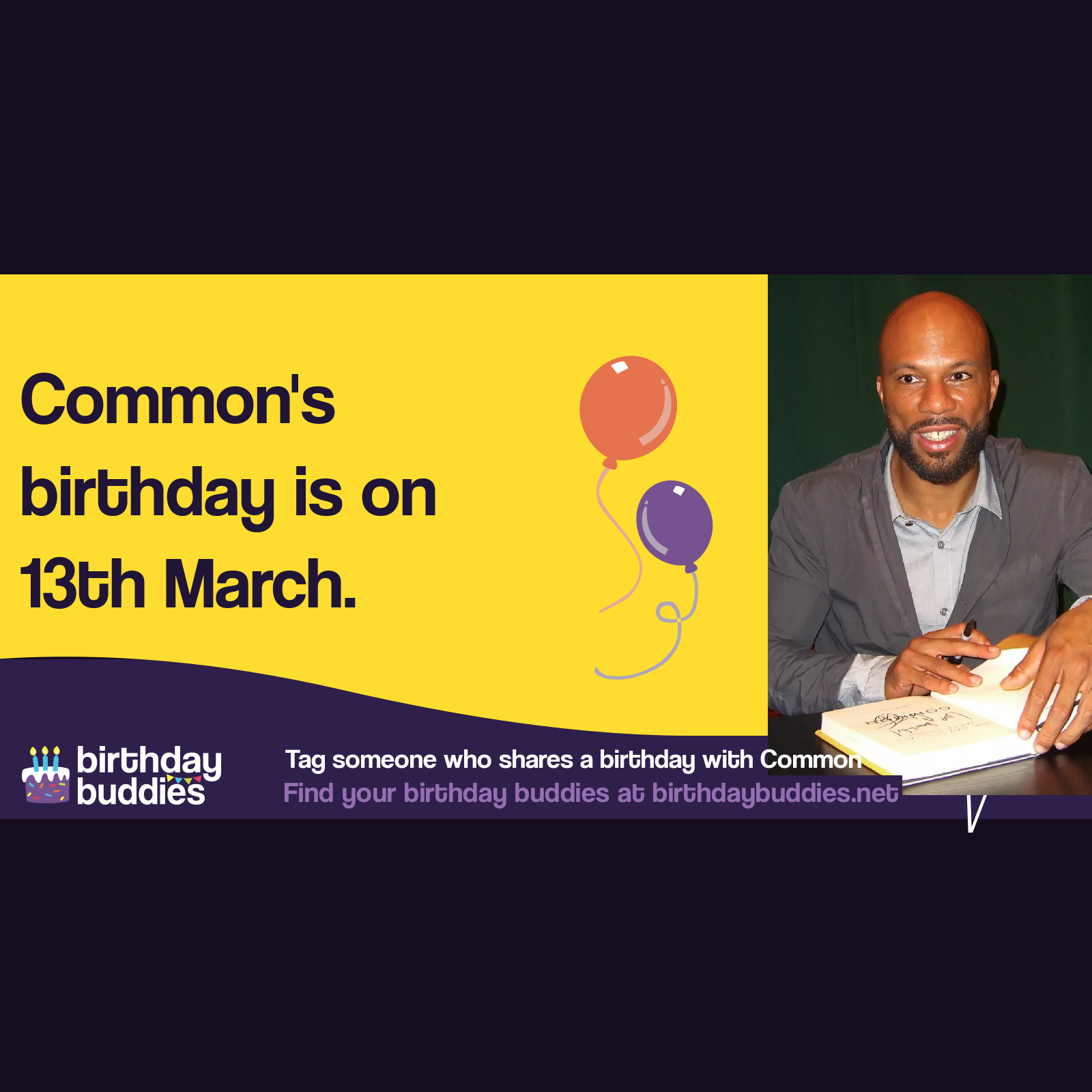 common-s-birthday-is-13th-march-1972