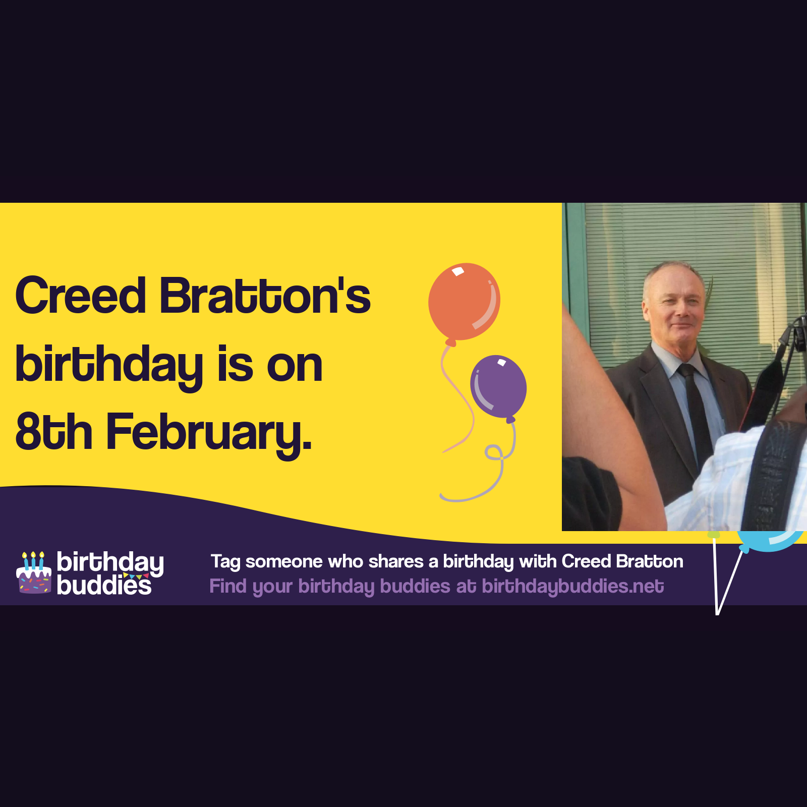 Creed Bratton’s birthday is 8th February 1943