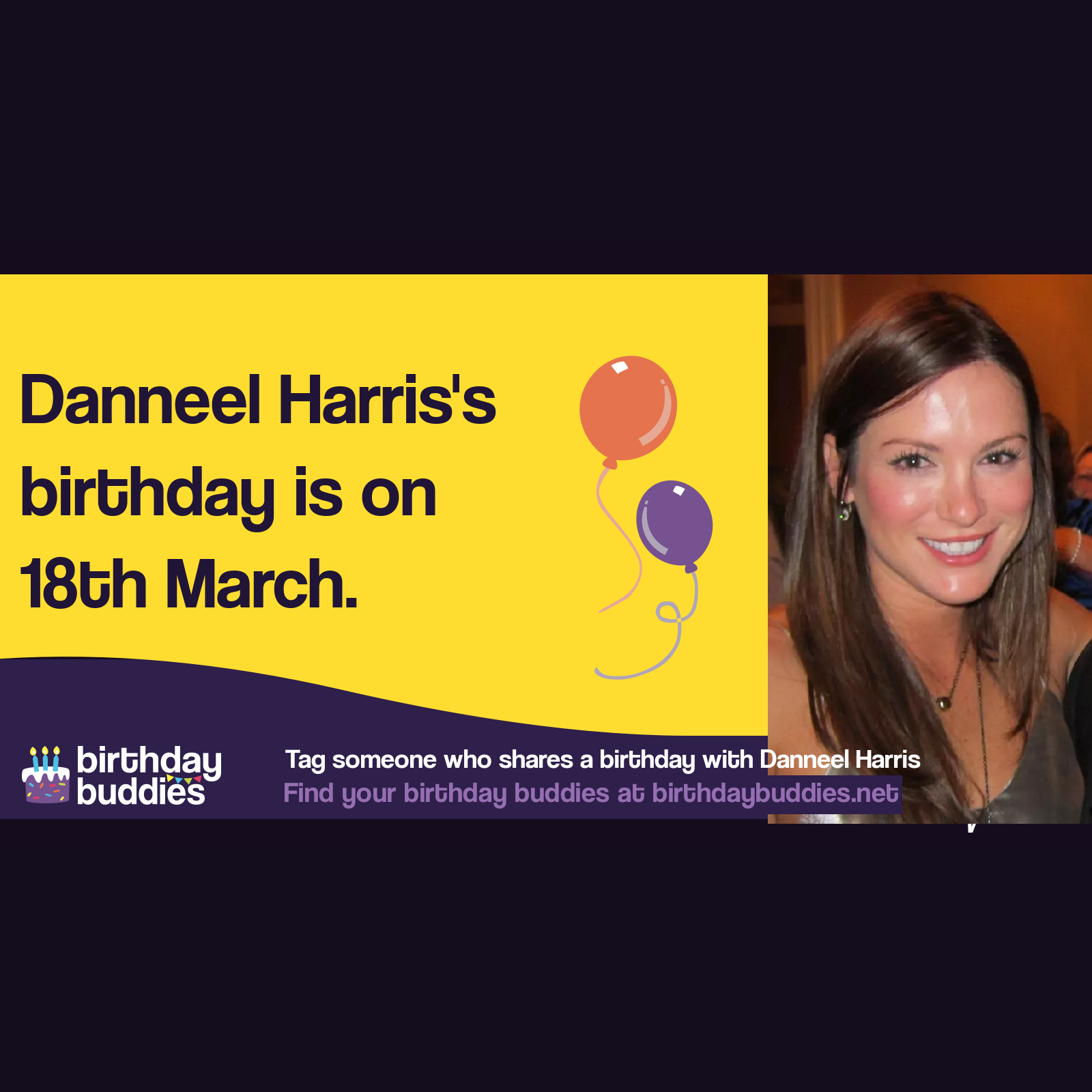 Danneel Harris&rsquo;s birthday is 18th March 1979