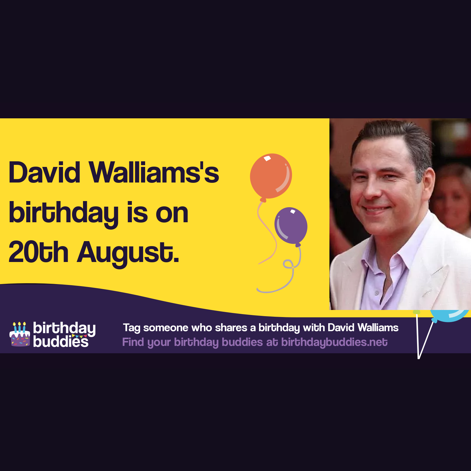 david walliams 50th party
