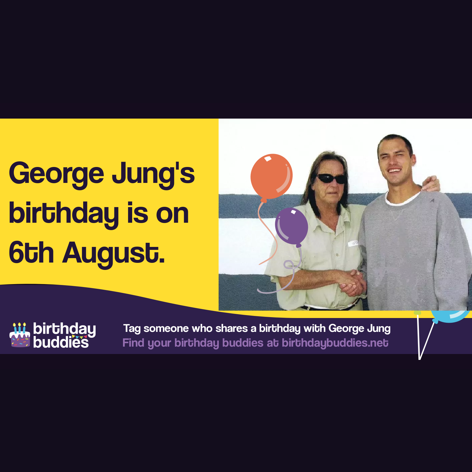 George Jung’s birthday was 6th August 1942