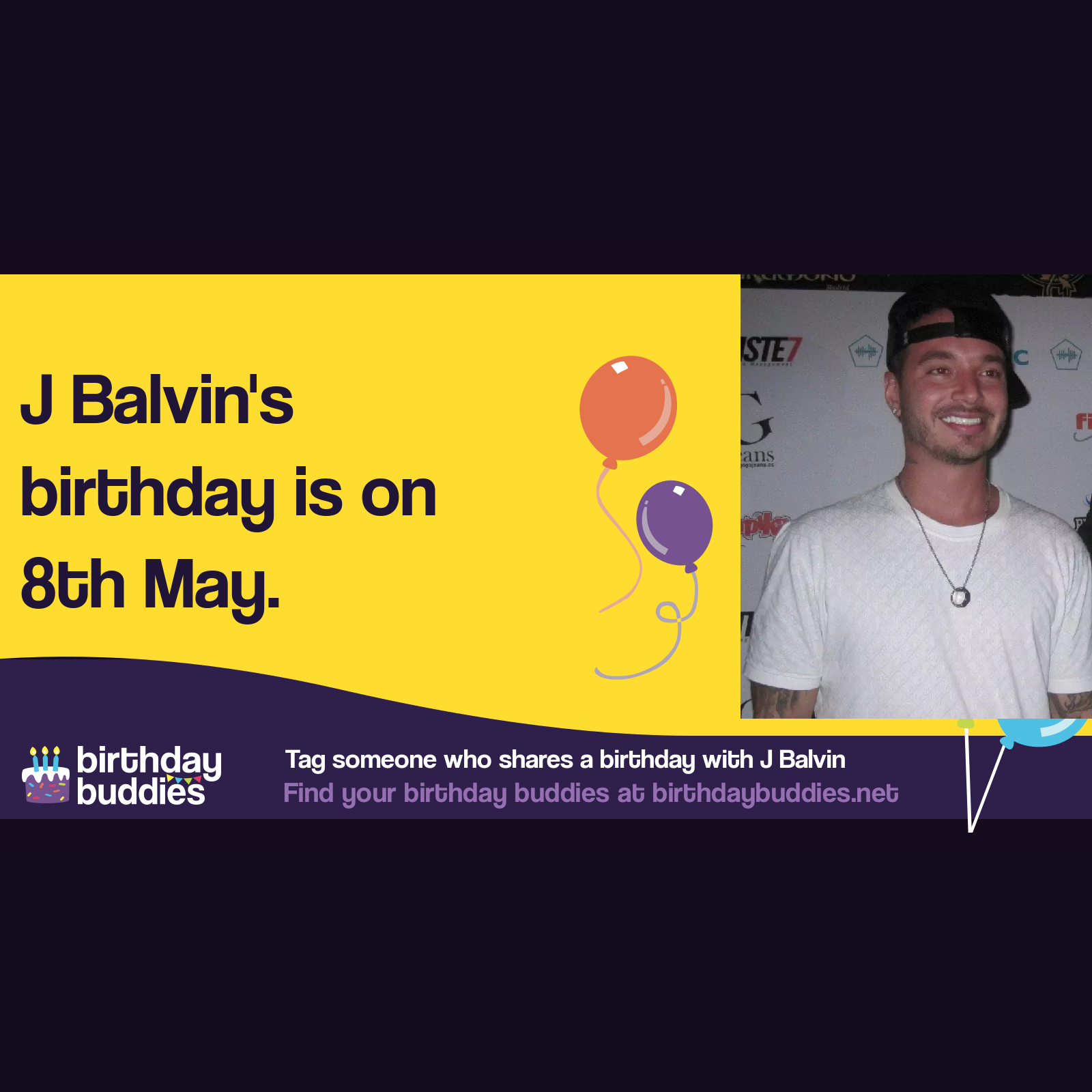 J Balvin’s birthday is 7th May 1985