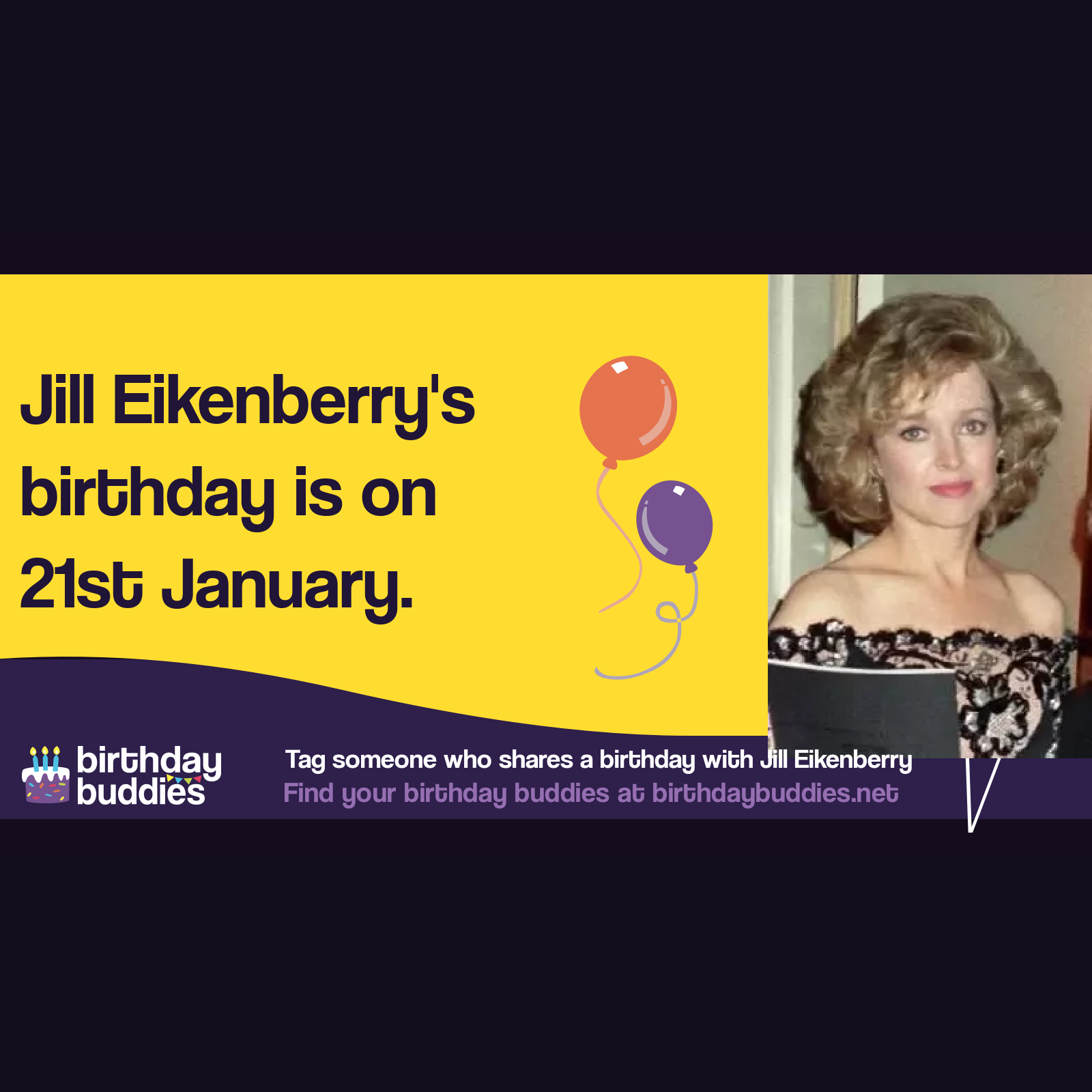 Jill Eikenberry&rsquo;s birthday is 21st January 1947