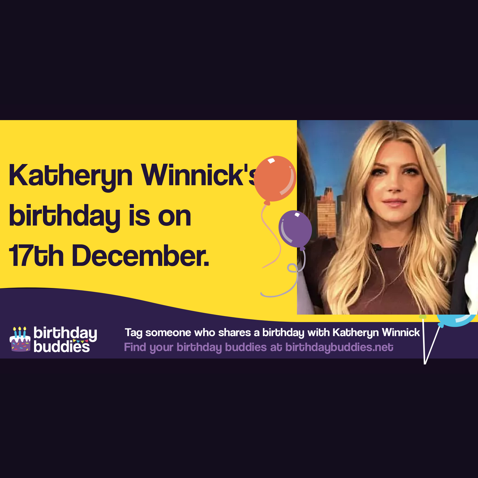 Katheryn Winnick’s birthday is 17th December 1977