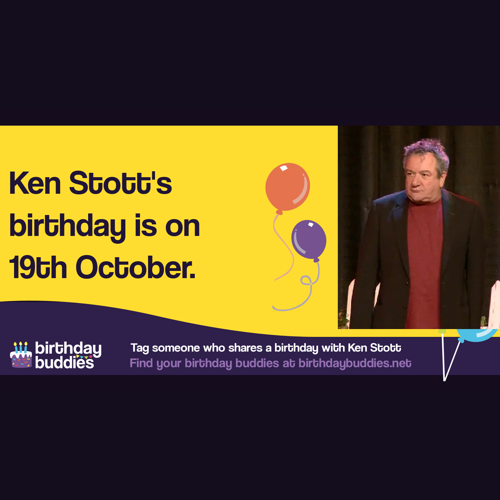 Ken Stott S Birthday Is 19th October 1954 Og