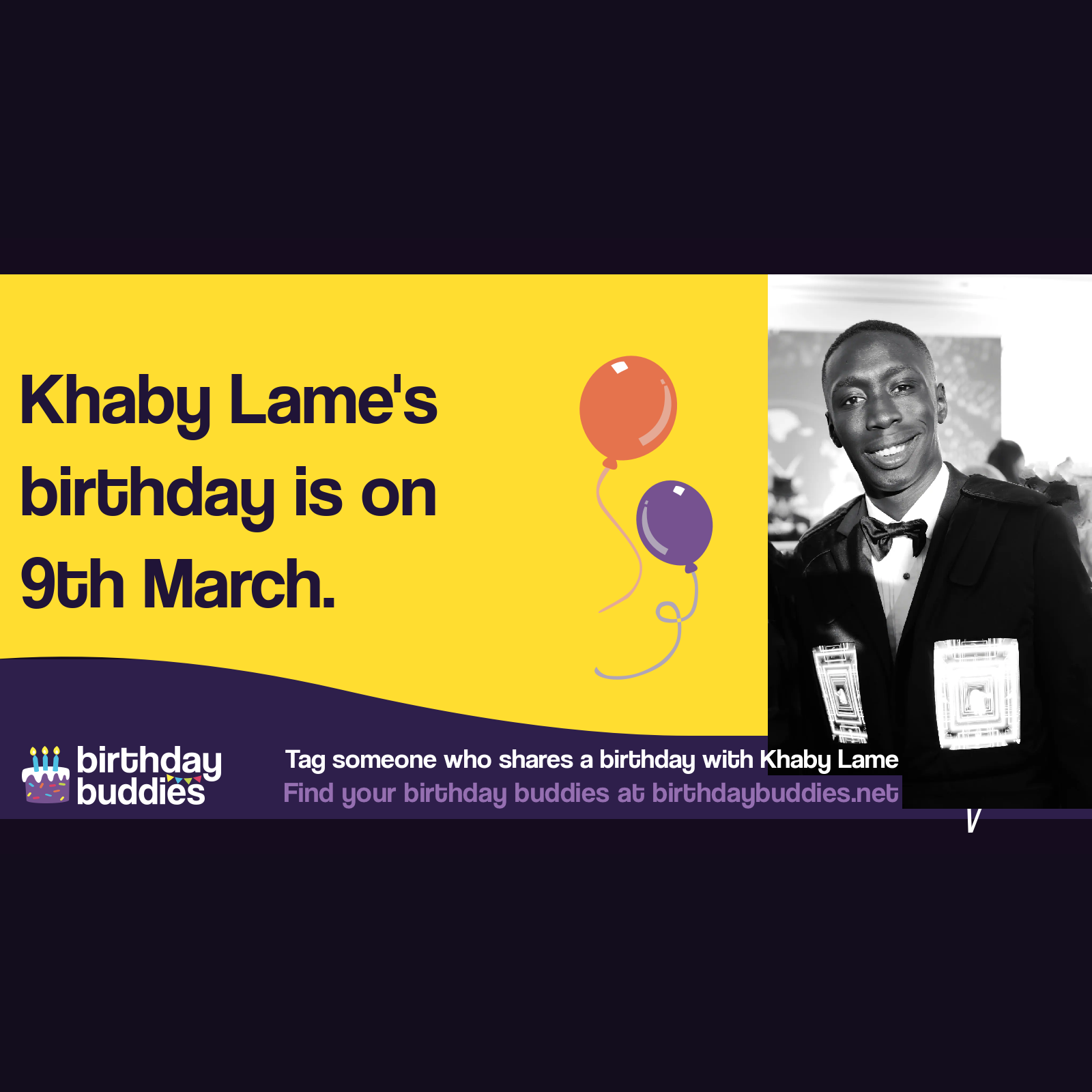 Khaby Lame’s birthday is 9th March 2000
