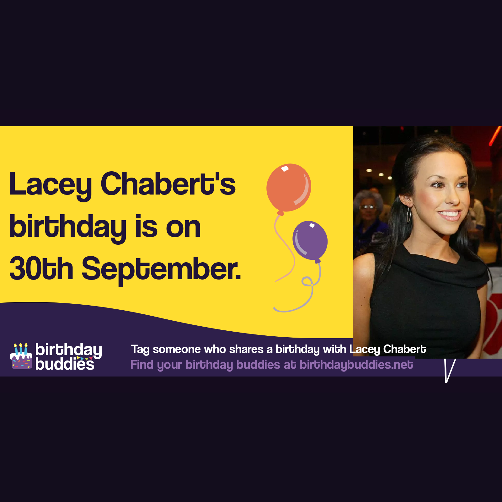 Lacey Chabert’s birthday is 30th September 1982