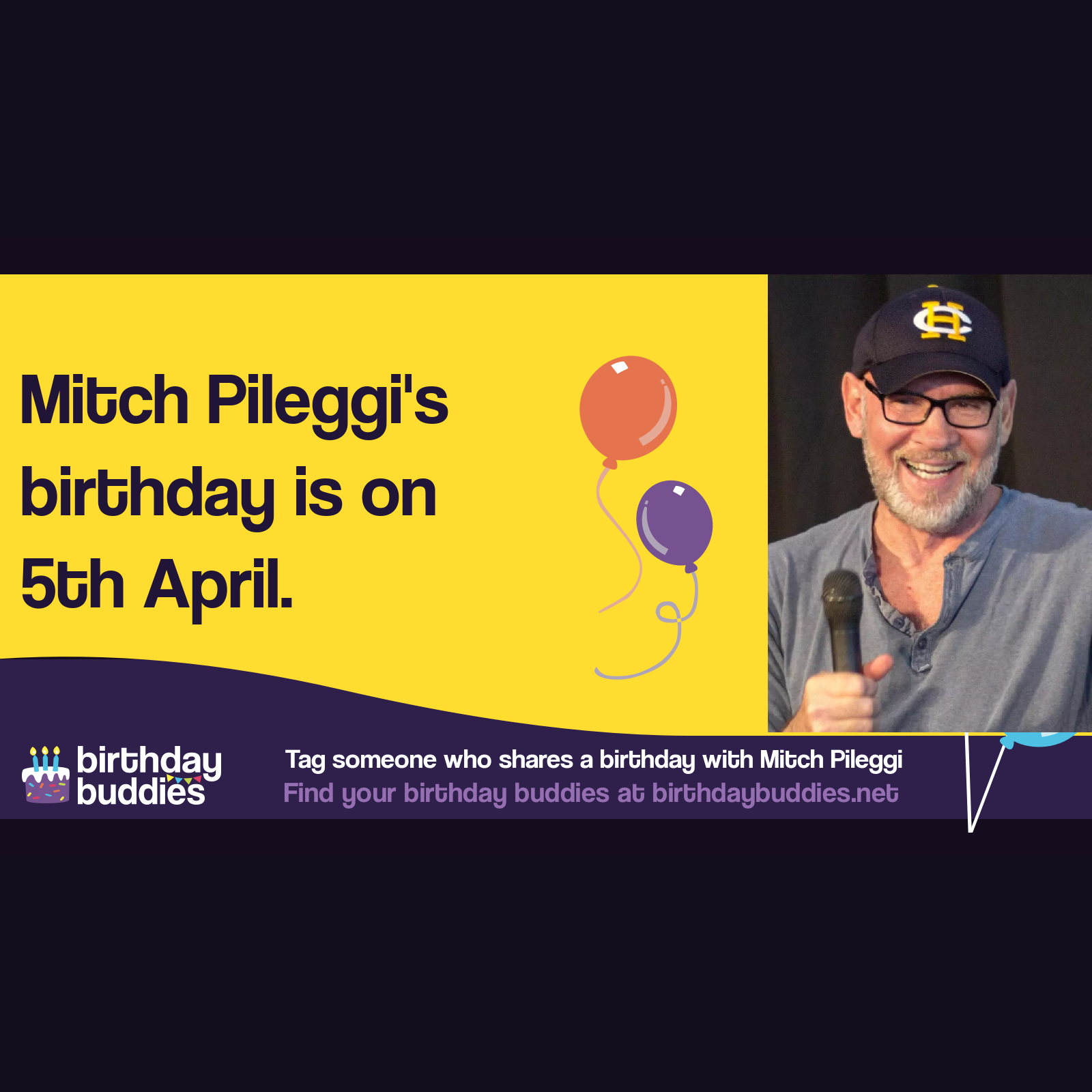 Mitch Pileggi&rsquo;s birthday is 5th April 1952