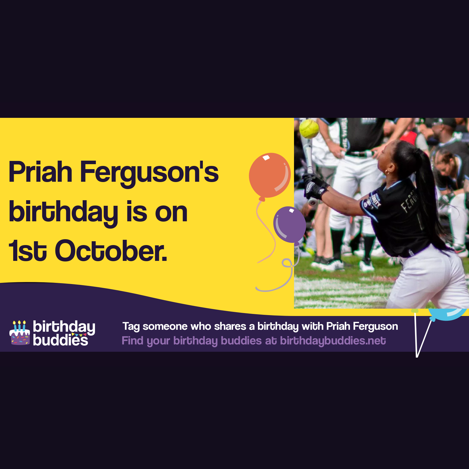 Priah Ferguson&rsquo;s birthday is 1st October 2006