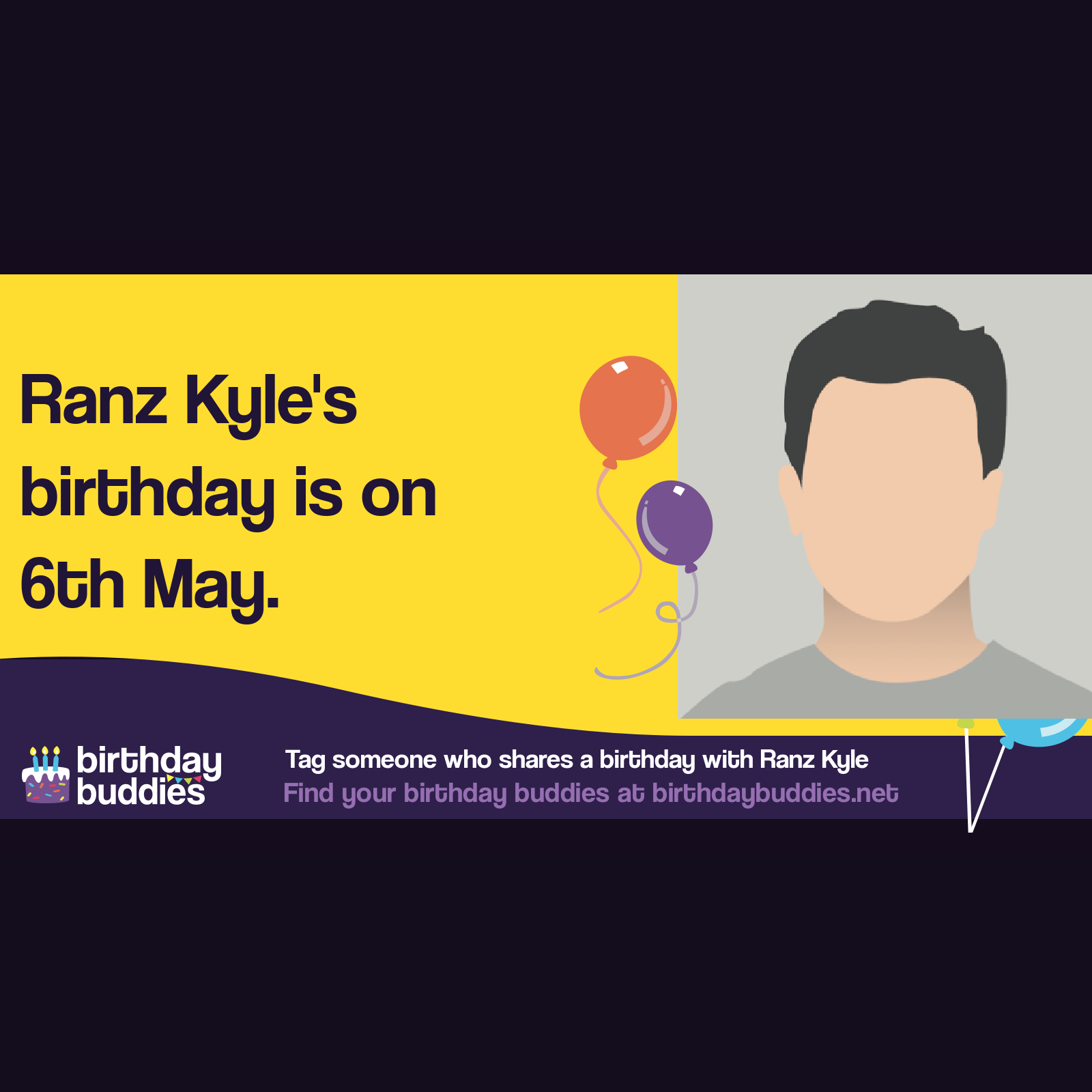 Ranz Kyle's birthday is 6th May 1997