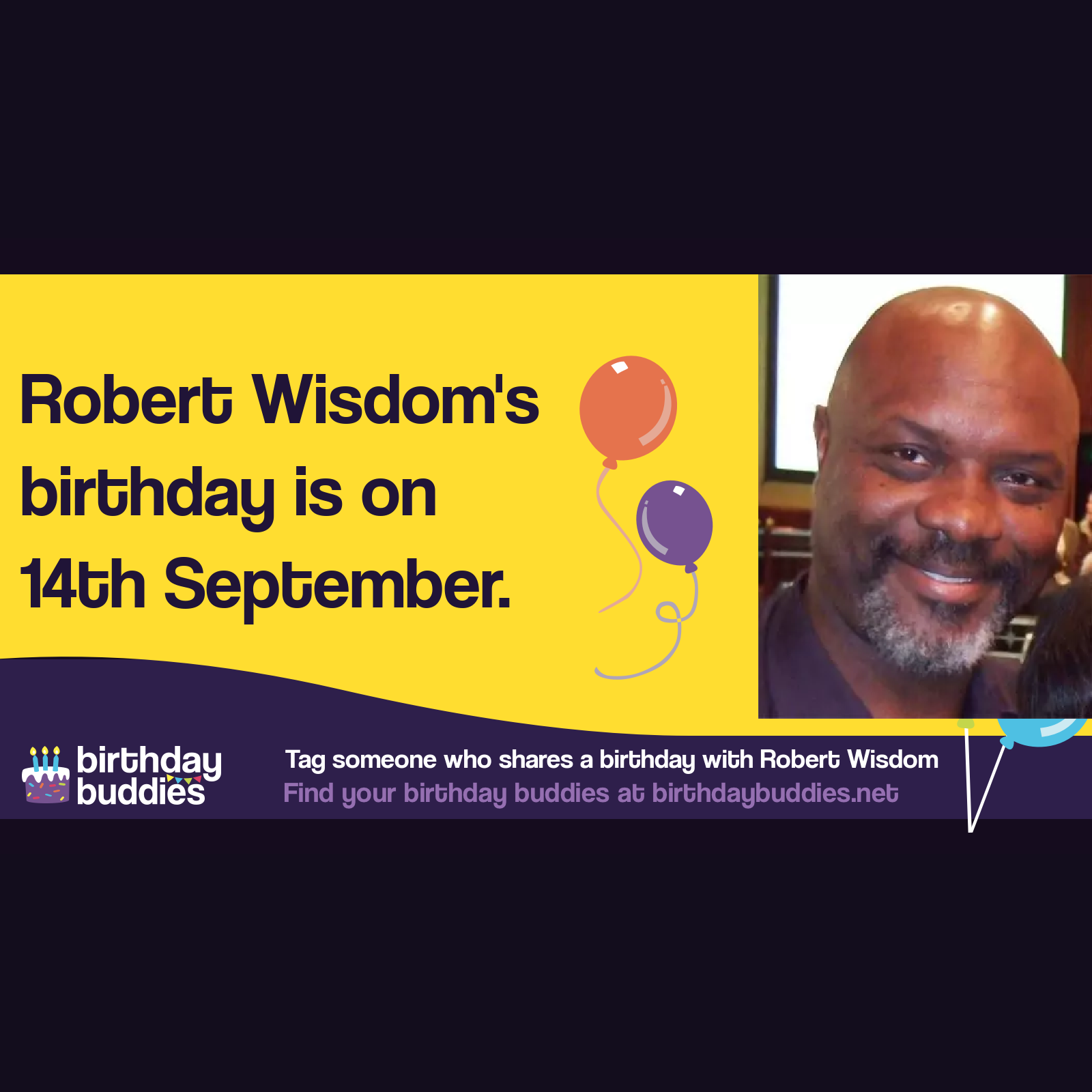 Robert Wisdom S Birthday Is 14th September 1953