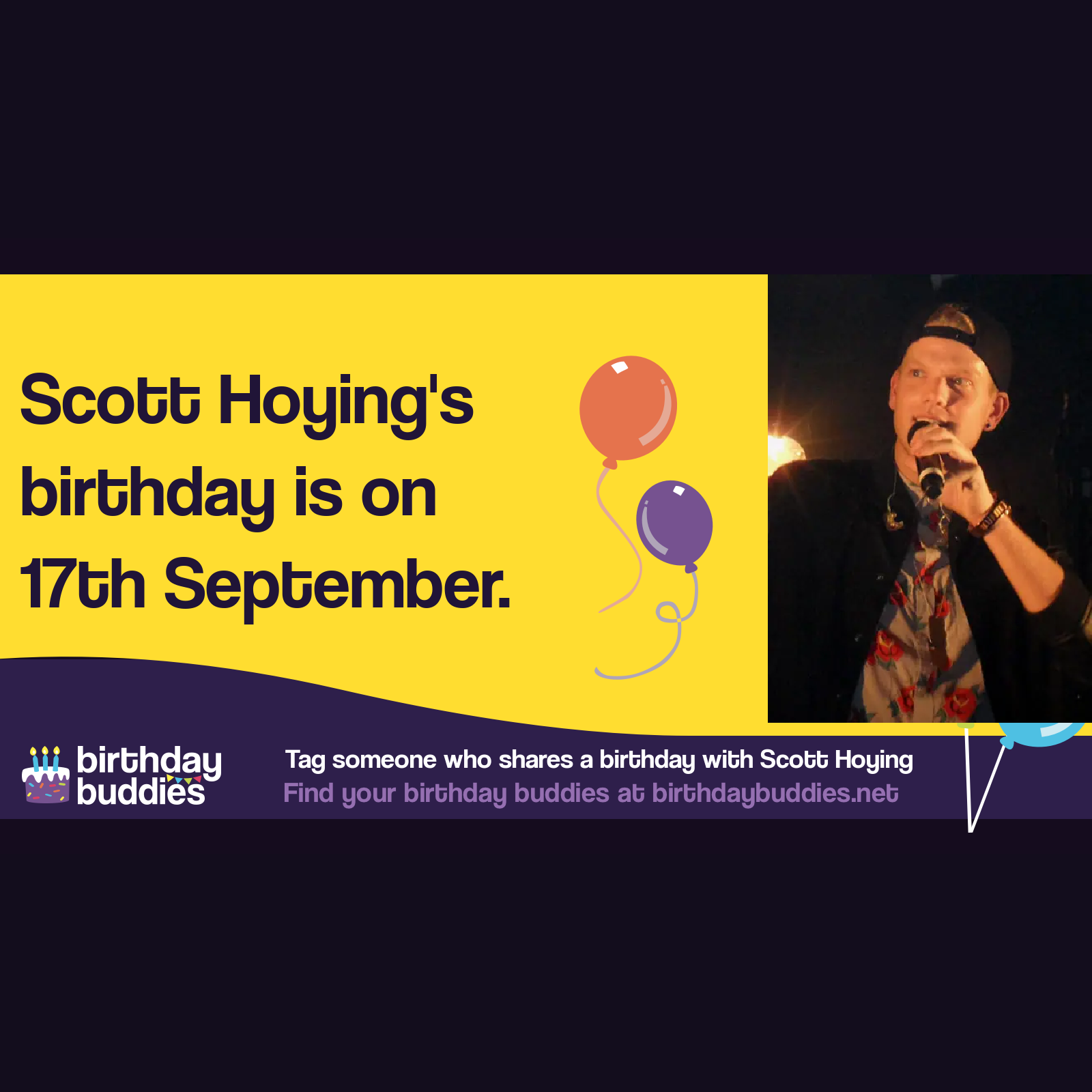 Scott Hoying's birthday is 17th September 1991