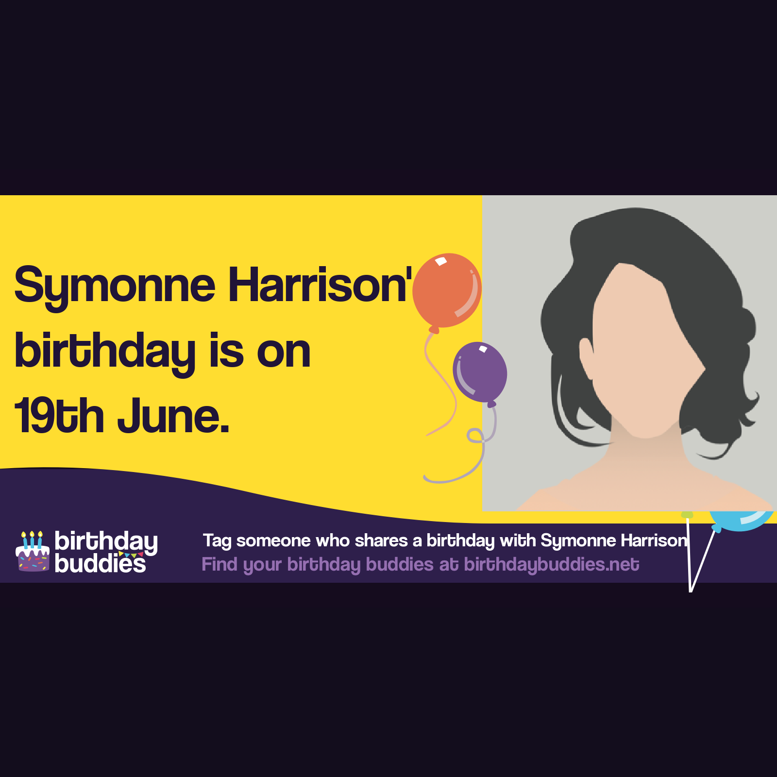 Symonne Harrisons Birthday Is 19th June 2006 