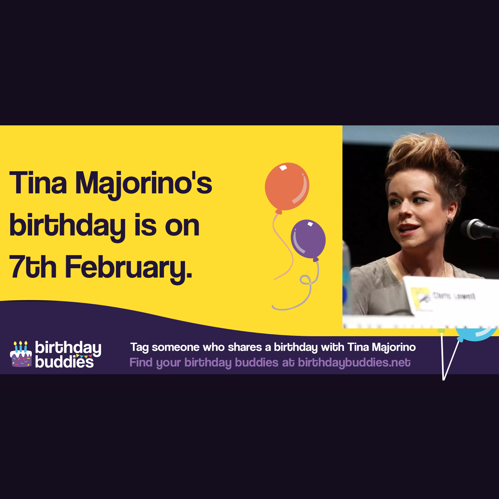 Tina Majorino’s birthday is 7th February 1985